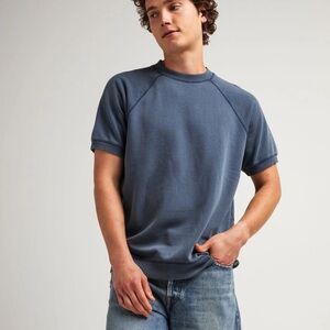 Richer Poorer, Men's Vintage Recycled Fleece Raglan Sweatshirt